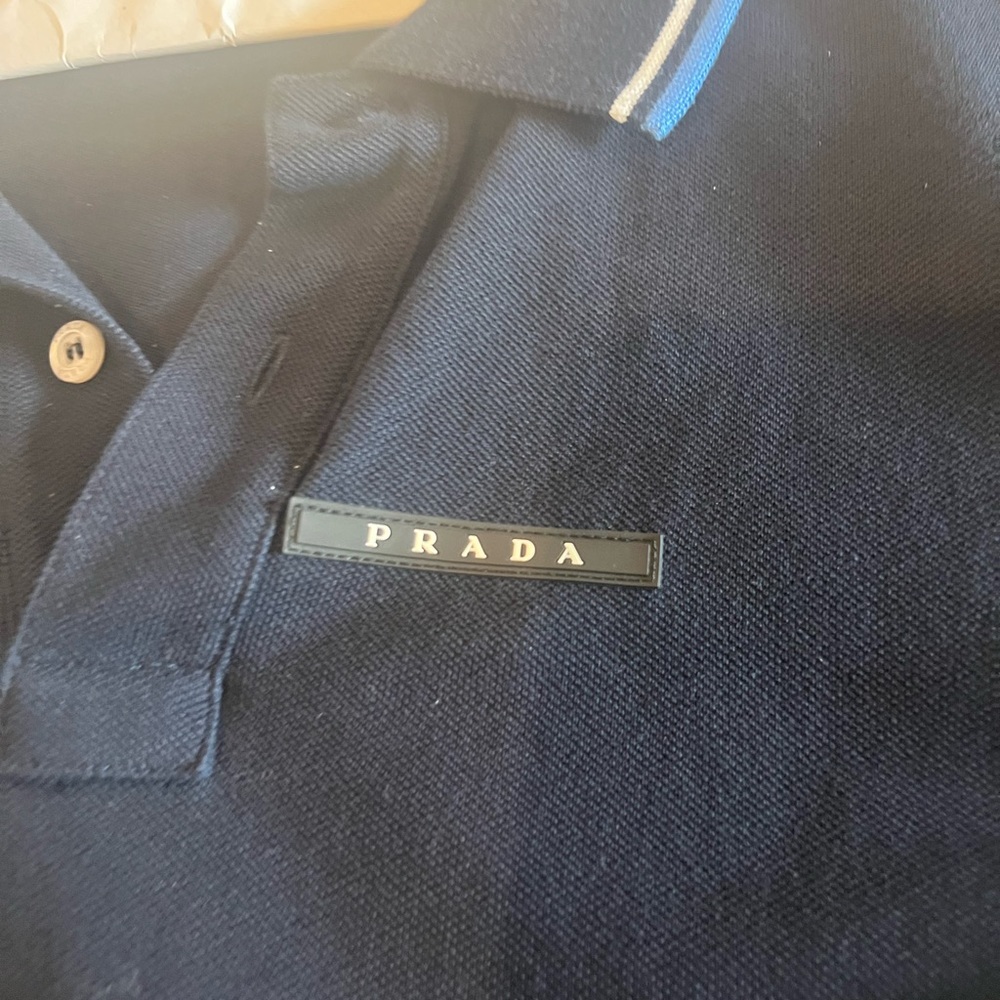 Authentic Men’s Prada polo shirt size XXL